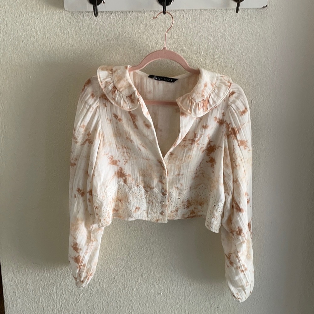 Zara Cotton Blouse
